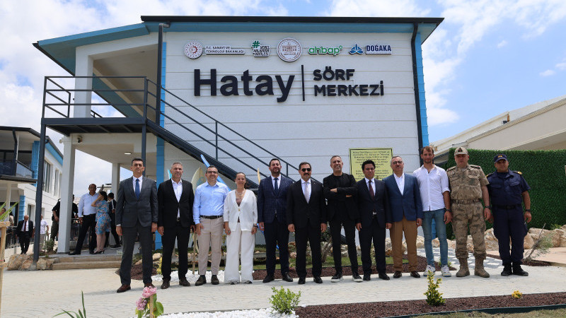 HATAY SÖRF MERKEZİ YENİ YERLEŞKESİ’NİN AÇILIŞI YAPILDI