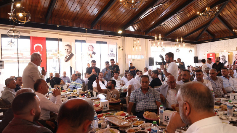 BAŞKAN ÖNTÜRK ALTINÖZÜLÜ MUHTARLARLA BULUŞTU