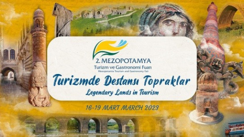 2.Mezopotamya Turizm ve Gastronomi Fuarı  Stant Satışları Başladı