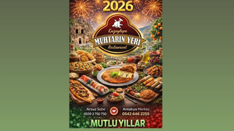 Kuzeytepe Muhtarın Yeri Restorant Yeni Yıl Mesajı