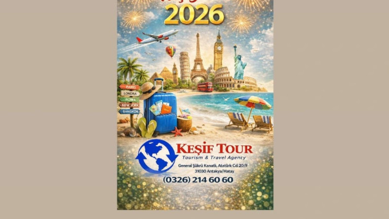 Keşif Tour Tourism ve Travel Agency  Yeni Yıl Mesajı