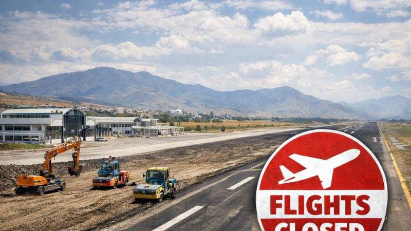 Bingöl’de Hava Trafiğine Uzun Ara Havalimanı 2027’ye Kadar Kapalı