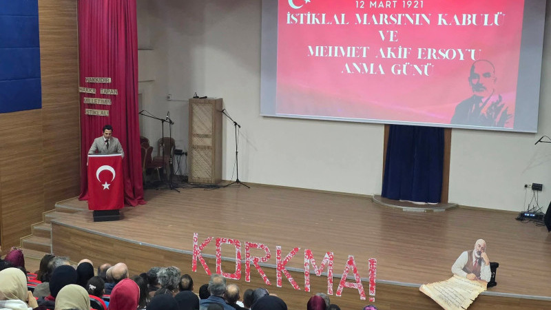 12 Mart’ta Mehmet Akif Ersoy Anıldı, İstiklal Marşı’nın Kabulü Kutlandı