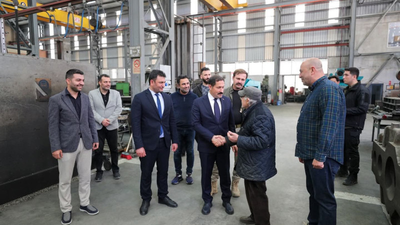 Vali Masatlı’dan Sanayi Tesisine Ziyaret