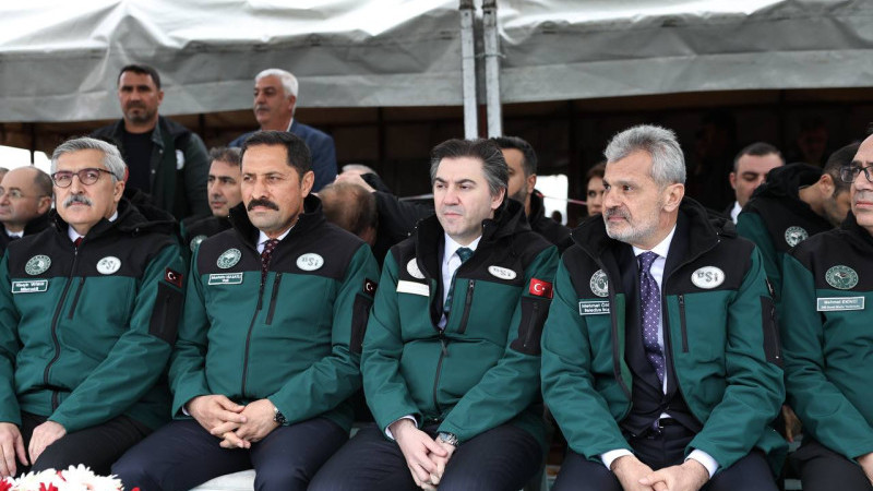 BAŞKAN ÖNTÜRK, TARIMA CAN SUYU OLACAK TESİSİN AÇILIŞINA KATILDI