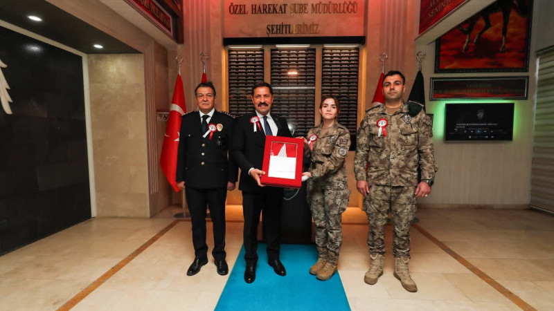 Vali Masatlı’dan Anlamlı Polis Haftası Ziyareti