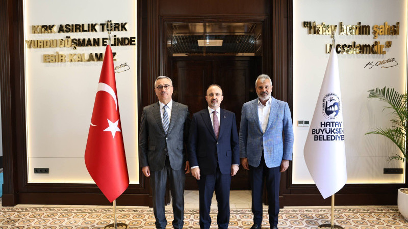 BAŞKAN ÖNTÜRK, İÇİŞLERİ BAKAN YARDIMCISI TURAN’I AĞIRLADI
