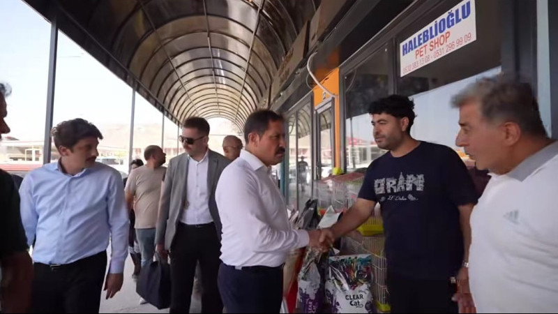 Vali Masatlı'ndan Esnafa Destek Ziyareti!