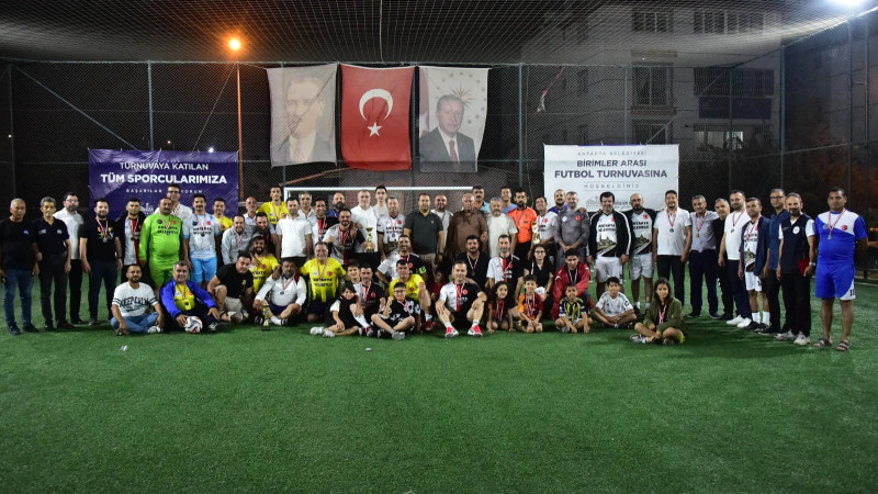 ANTAKYA BELEDİYESİ BİRİMLER ARASI FUTBOL TURNUVASI SONA ERDİ