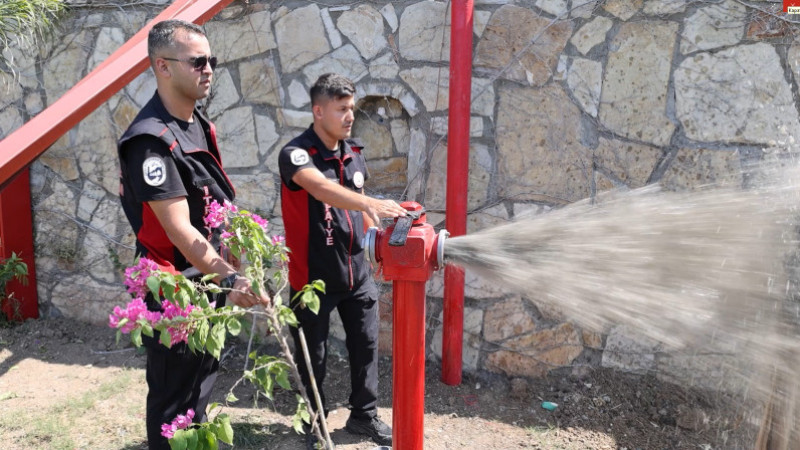 HBB İTFAİYESİNDEN OTEL VE YURTLARDA SIKI DENETİM 
