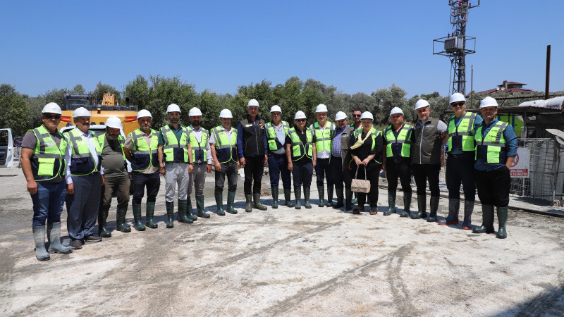 DEFNELİ MUHTARLARDAN, TÜRKİYE'NİN EN BÜYÜK ATIK SU TÜNELİNE TAM NOT