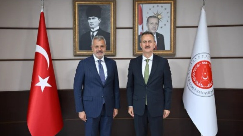 BAŞKAN ÖNTÜRK’TEN SAVUNMA SANAYİİ BAŞKANLIĞINA ZİYARET