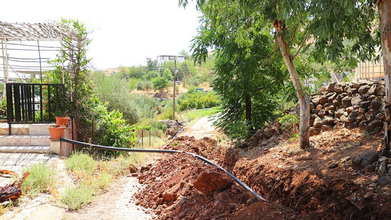 KIRIKHAN KARAÇAĞIL’DA İÇME SUYU ALTYAPISI YENİLENİYOR
